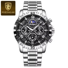 Load image into Gallery viewer, Luxury Watch for Man Quartz Sports Men Watch Waterproof Luminous Stainless Steel Chronograph Men'S Watches Clock Reloj