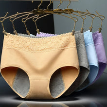 Load image into Gallery viewer, Menstrual Period Panties Women Cotton Leak Proof Underwear Period Panties Health Seamless Female Briefs in the High Waist Warm
