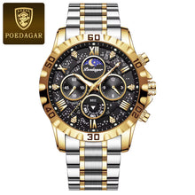 Load image into Gallery viewer, Luxury Watch for Man Quartz Sports Men Watch Waterproof Luminous Stainless Steel Chronograph Men'S Watches Clock Reloj