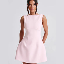 Load image into Gallery viewer, Sexy Slim-Fitting Backless Dress Summer Sleeveless Short Dresses