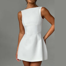 Load image into Gallery viewer, Sexy Slim-Fitting Backless Dress Summer Sleeveless Short Dresses