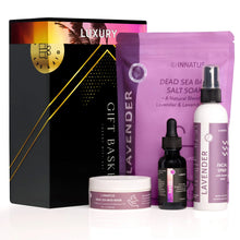 Load image into Gallery viewer, Luxury Dead Sea Spa Gift Set - Bath Salt, Facial Spray, Mud Mask &amp; Essential Oil - Aromatherapy &amp; Skincare Collection for Relaxation, Hydration &amp; Detox - Perfect Self-Care Gift for Women &amp; Men
