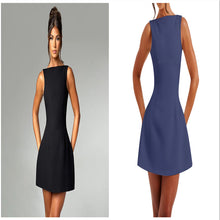 Load image into Gallery viewer, Sexy Slim-Fitting Backless Dress Summer Sleeveless Short Dresses
