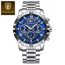 Load image into Gallery viewer, Luxury Watch for Man Quartz Sports Men Watch Waterproof Luminous Stainless Steel Chronograph Men'S Watches Clock Reloj
