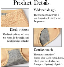 Load image into Gallery viewer, Menstrual Period Panties Women Cotton Leak Proof Underwear Period Panties Health Seamless Female Briefs in the High Waist Warm
