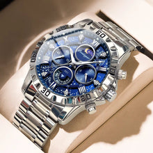 Load image into Gallery viewer, Luxury Watch for Man Quartz Sports Men Watch Waterproof Luminous Stainless Steel Chronograph Men'S Watches Clock Reloj
